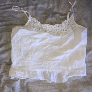 white tank top